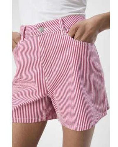 Object Sola sandschellrosa pastell -twill -shorts - Pink