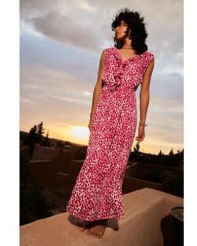 Ichi Marrakesch Kleid - Pink