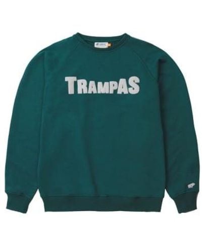 Karhu Trampas Logo Sweatshirt neblig - Grün