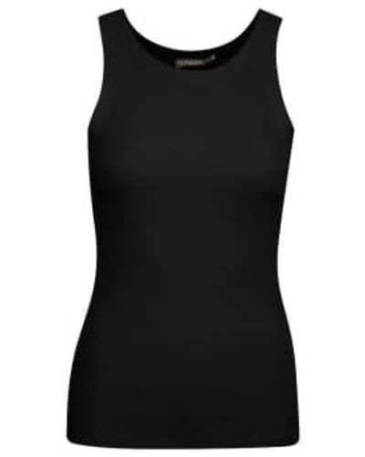 Soaked In Luxury Simone Tank Top - Black