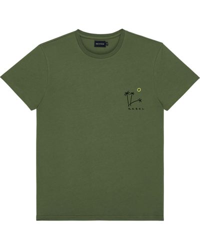 Bask In The Sun Camiseta Estampada - Verde