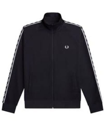 Fred Perry Contrast Tape Track Navy 608 M - Blue
