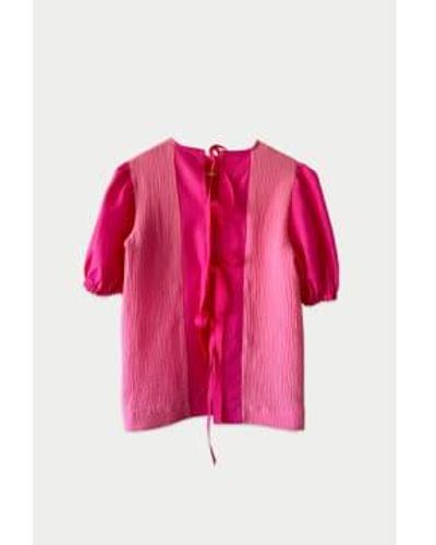 Percy Langley Posey Top - Pink