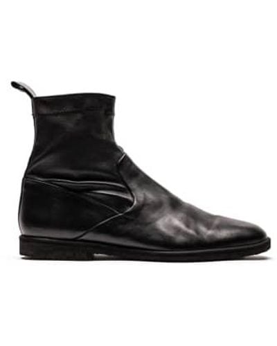 Tracey Neuls Irenie Or Black Crepe Sole Ankle Boots - Nero