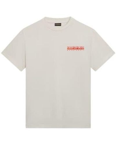 Napapijri T-shirt s-gouin - Blanc