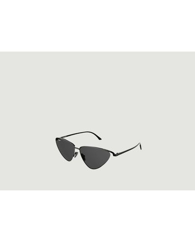 Balenciaga Cat Eyes Rimless Sunglasses U - White