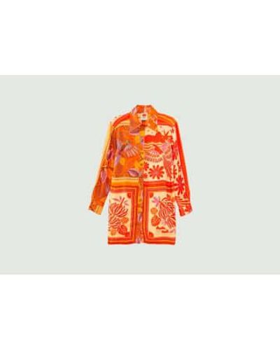 FARM Rio Forest Shirt - Arancione