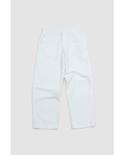 Dries Van Noten Packard Trousers Off 46 - White