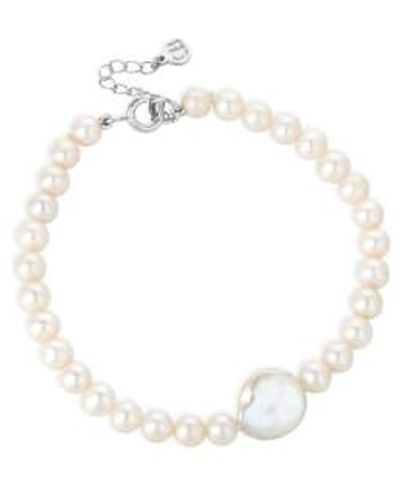 Claudia Bradby Bracelet perle monnaie - Métallisé