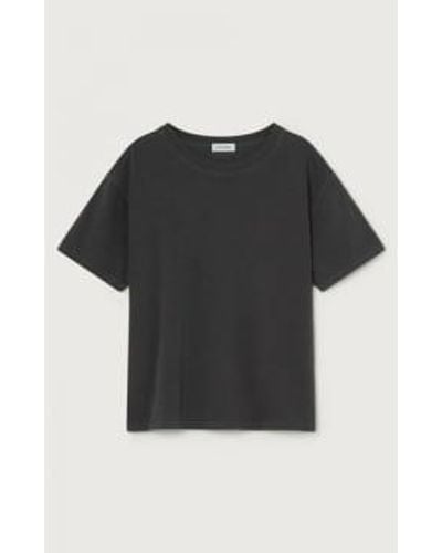 American Vintage Fizvalley T-shirt Gray / M - Black