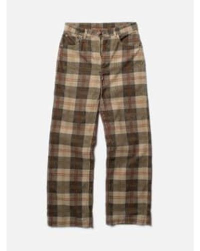 Nudie Jeans Clean Eileen Corduroy Pants - Neutro