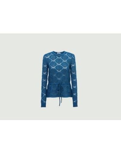 See By Chloé Knotted Sweater S - Blue