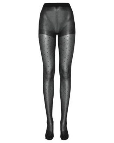 B.Young Byoung Bavilsa Glitter Tights Mix - Grigio