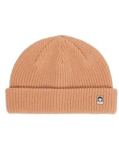 Obey Micro Beanie - Natural