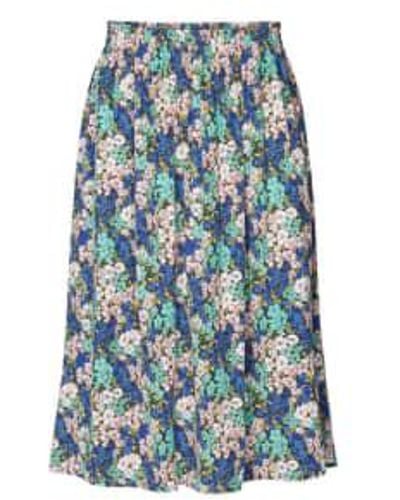 Lolly's Laundry Ella Skirt Flower Print 1 - Blu