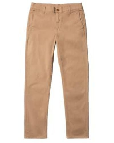 Nudie Jeans Easy Alvin Chinos - Natural