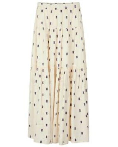 Lolly's Laundry Sunset Maxi Skirt Creme - Neutro