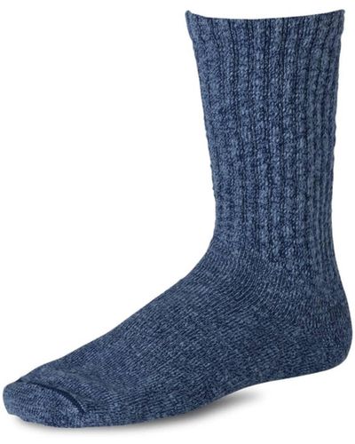 Red Wing Cotton ragg Sock 97370 Overdyed Navy - Blue