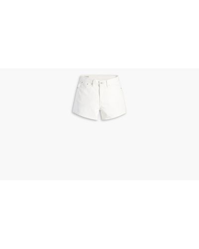 Levi's 80s Mom Shorts W25 - White
