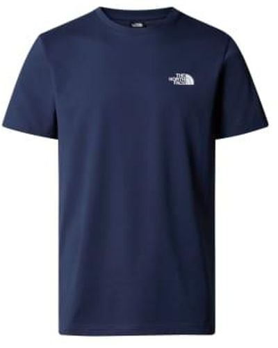 The North Face T-shirt Bleu Marine S - Blue