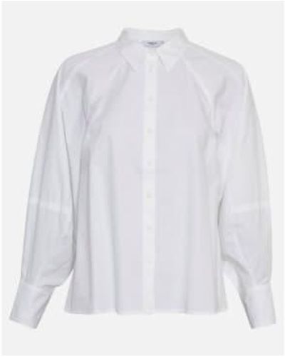 Moss Copenhagen MSCHjosetta Petronia Raglan Camisa - Blanco