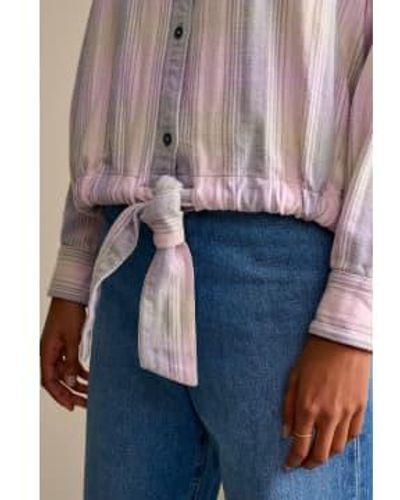 Bellerose Check Gontran Shirt Multi / L - Pink