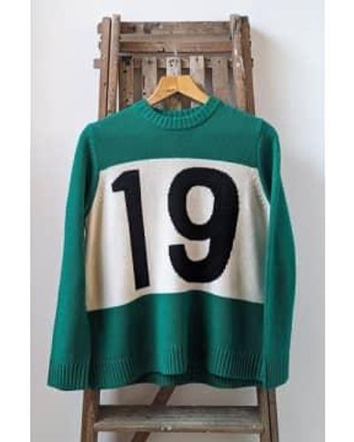 Bella Freud New Era 1970 Jumper - Verde