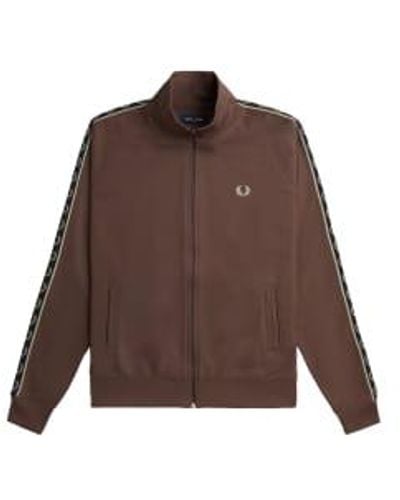 Fred Perry Contrast Tape Track Carrington Brick / Warm - Brown