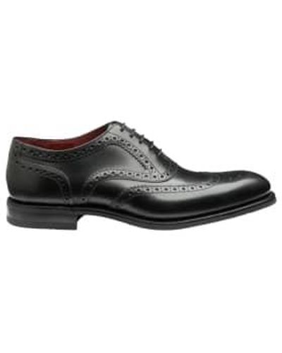 Loake Kerridge Brogue Shoes 7 - Black