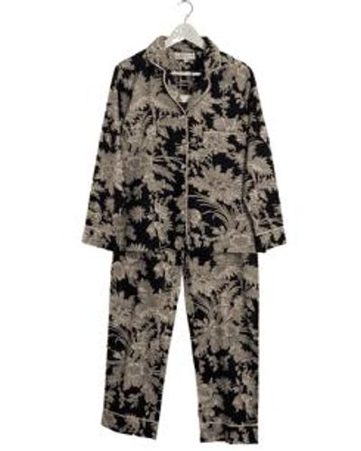 Lisa Taylor Orinetal Pyjama Set From - Nero