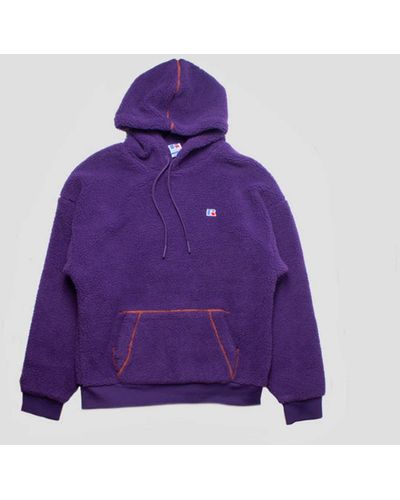 Russell Mortensen Hooded Sweatshirt - Purple
