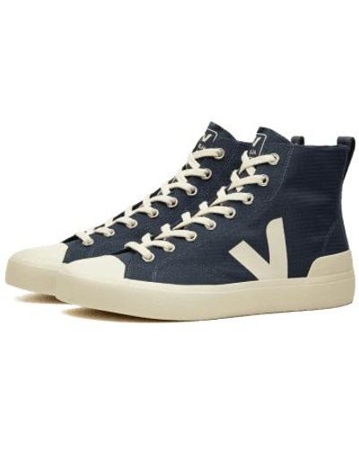 Veja Wata High Top Sneakers - Blue