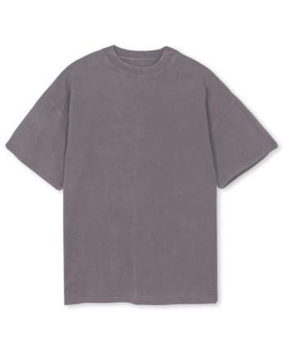 WINDOW DRESSING THE SOUL Wdts Heavyweight T-shirt Pigment Oversized Tee S - Grey
