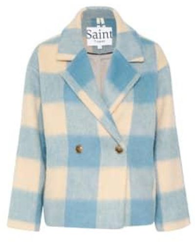 Saint Tropez Charla Jacket In Windward - Blu