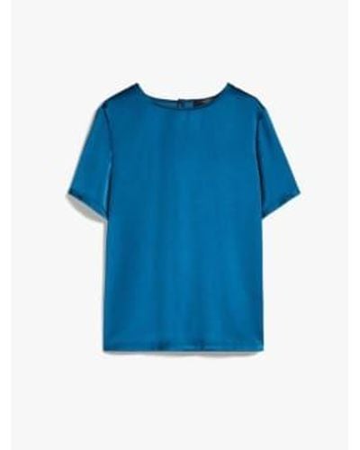 Weekend by Maxmara Camiseta torres jersey col: aceite - Azul