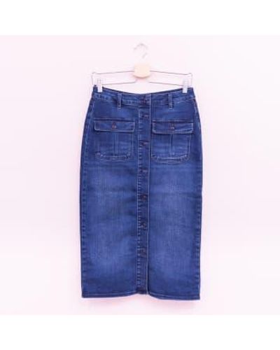 Five Jeans Straight Skirt 25 - Blue