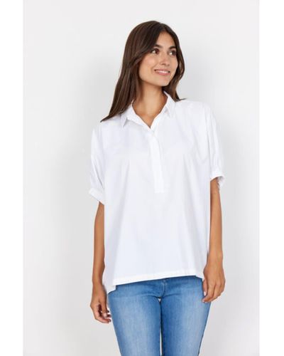 Soya Concept Sc-netti 45 Shirt - White