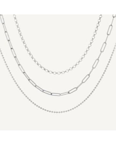 Renné Jewellery Chains - White
