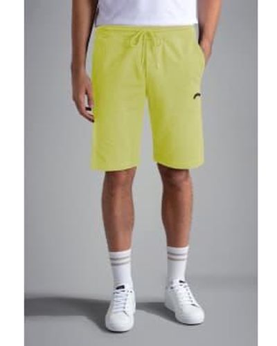 Paul & Shark Shorts coton masculin - Vert