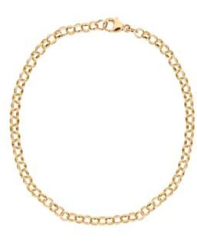 Renné Jewellery 9 Carat Belcher Bracelet S/m - Metallic