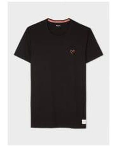 Paul Smith Camiseta manga corta jersey lounge jersey - Negro