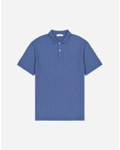Olow Cobalt Fez Polo Shirt S / Bleu - Blue