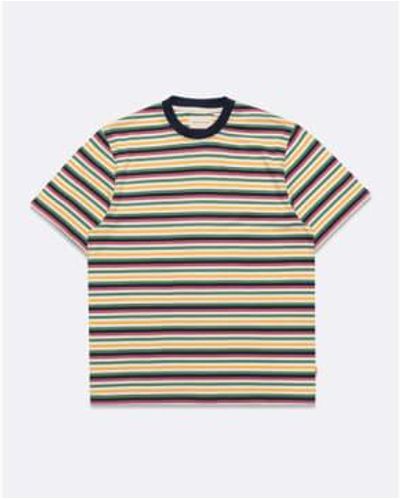 Far Afield Camiseta cuello la tripulación Stripe Blackpool - Multicolor