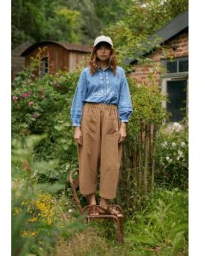 SIDELINE | Mary Pants Toffee X Small - Green