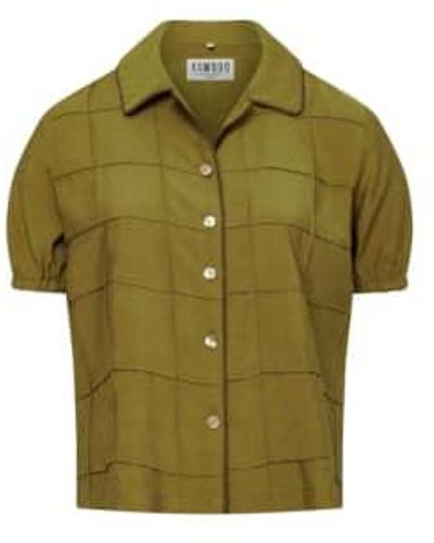 Komodo Zori camisa caqui - Verde