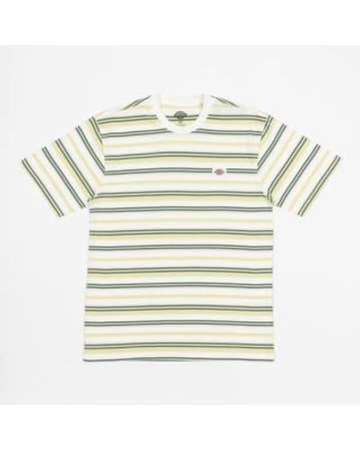 Dickies Glade Spring Striped T-shirt - Natural