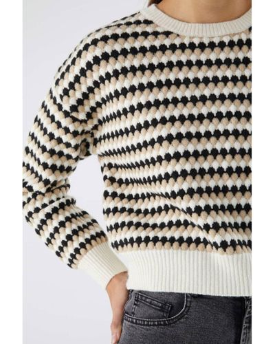 Compañía Fantástica Stripe Sweater - Black