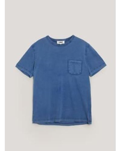 YMC Wildes taschen -t -shirt - Blau