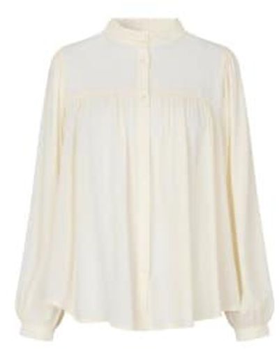 Lolly's Laundry Cara Shirt In - Bianco