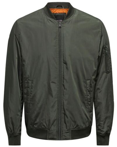 Only & Sons Bomber Jacket Olive - Green